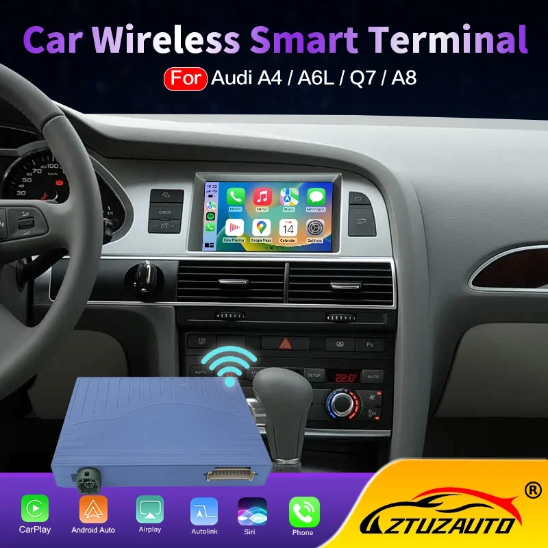 Trail Camera Infrared - Draadloze CarPlay Android Auto Box voor