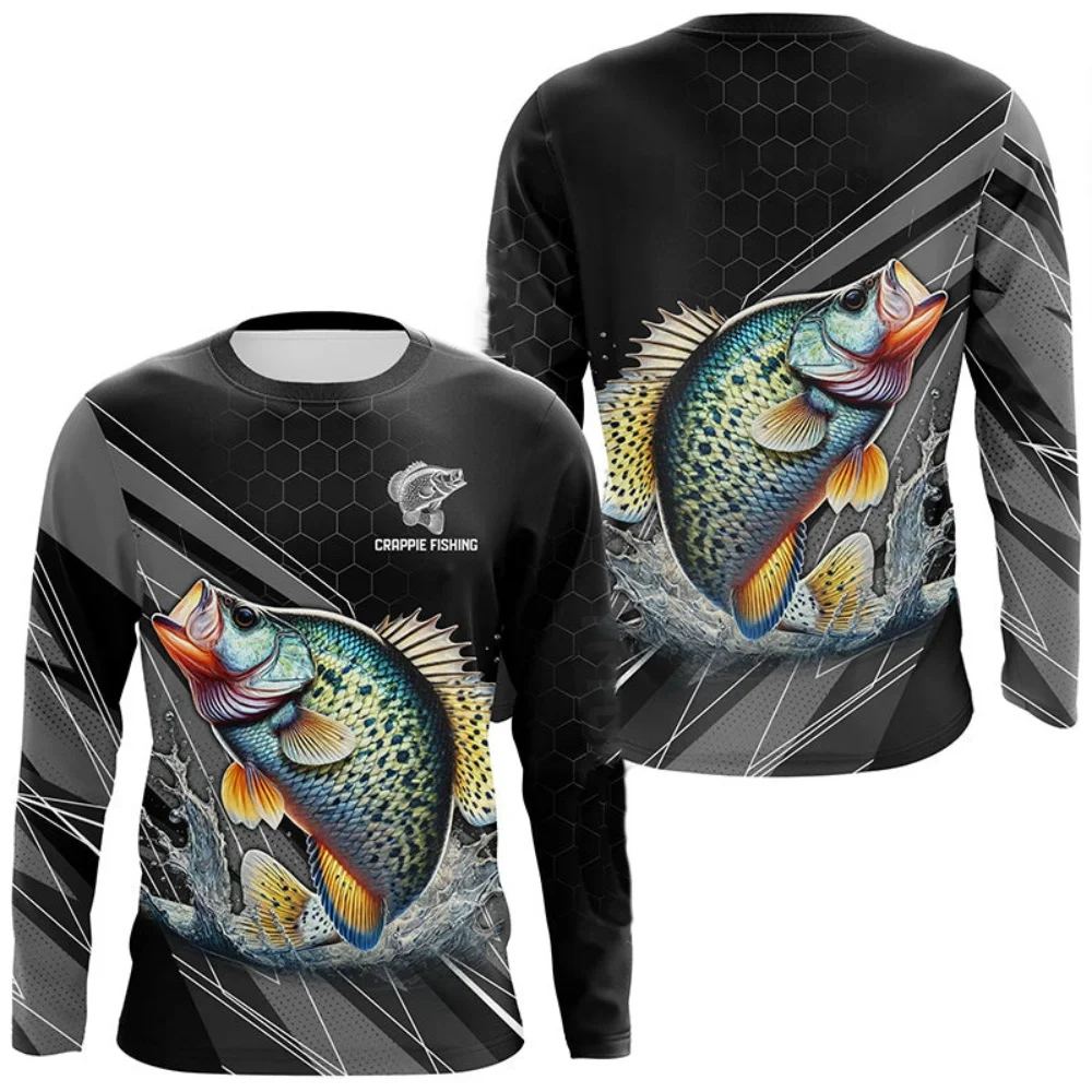 Heren visshirt met lange mouwe - Outdoor Hunting Prints recensie en prijs