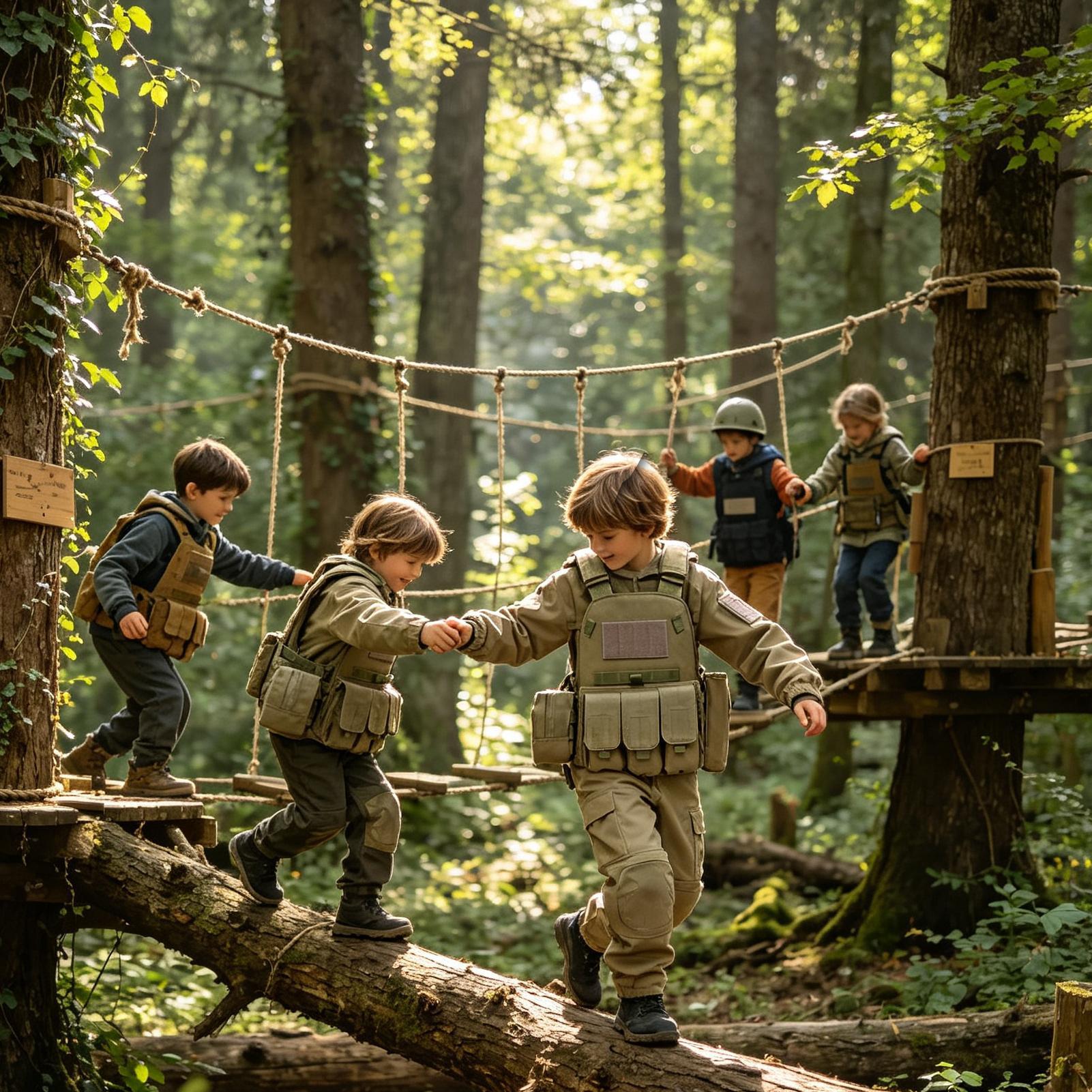 Legerfans Outdoor Kinder Vest  - Outdoor Hunting Games For Kids recensie en prijs