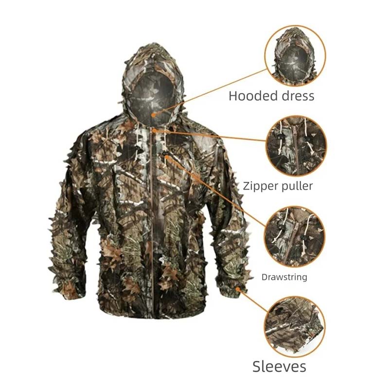 Zomer Bionische Camouflage Jac - Hunting Outdoor Game recensie en prijs